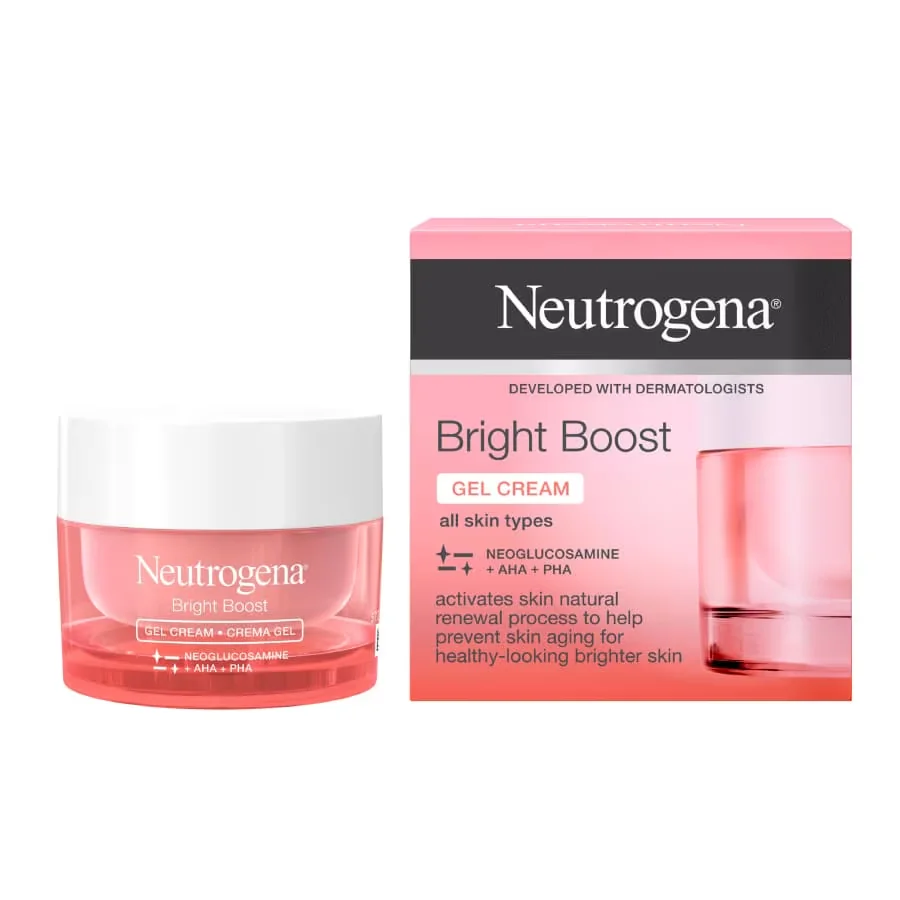 Gel crema de zi Bright Boost, 50ml, Neutrogena 