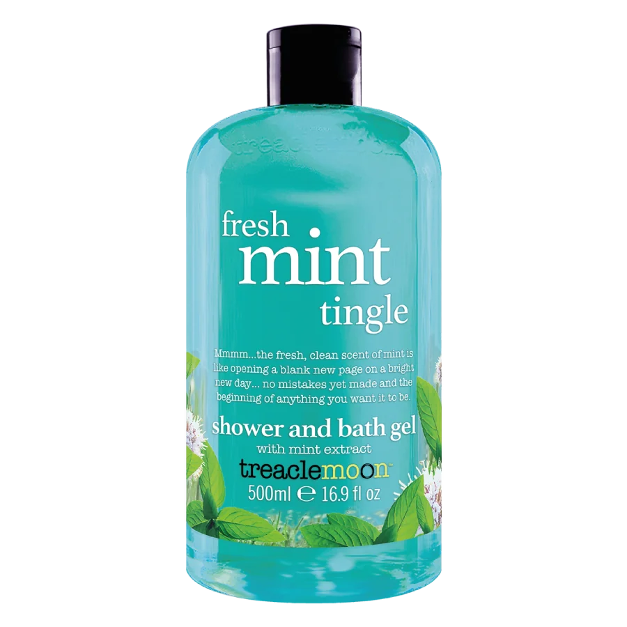 Gel de dus Fresh Mint Tingle, 500ml, Treaclemoon