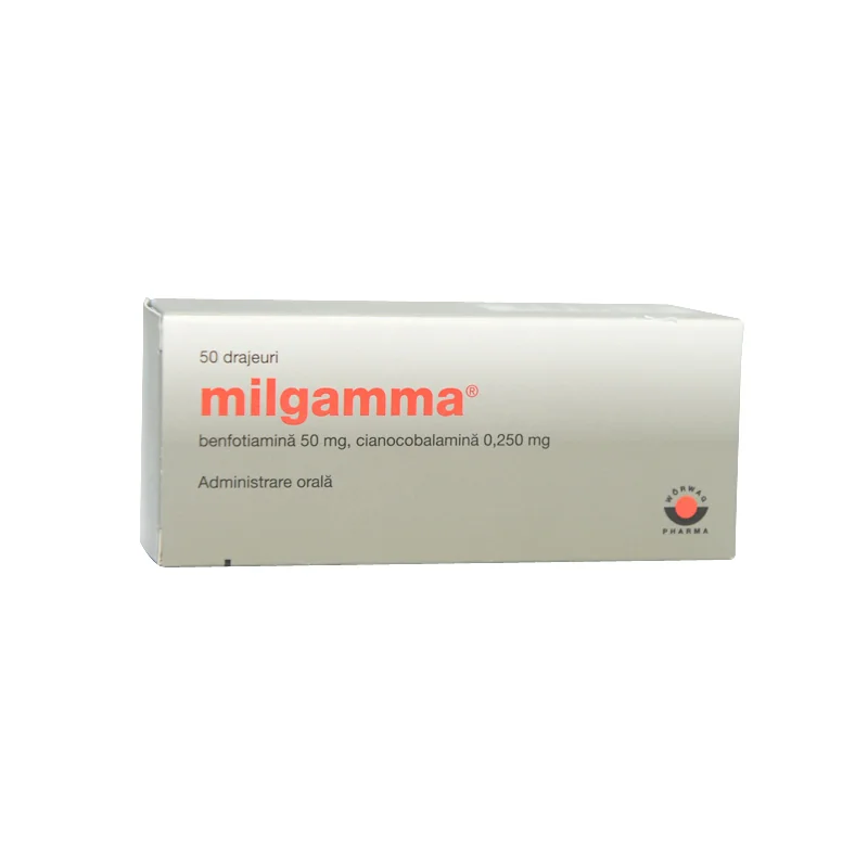 Milgamma, 50 drajeuri, Worwag Pharma 