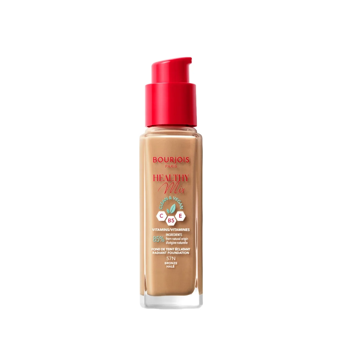 Fond de ten Healthy Mix 57 Bronze, 30ml, Bourjois 