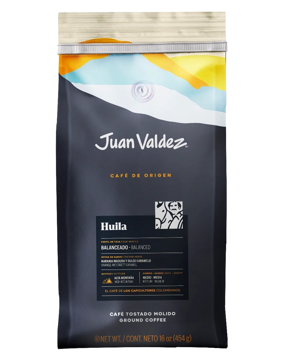 Cafea macinata Origine Huila, 454g, Juan Valdez 