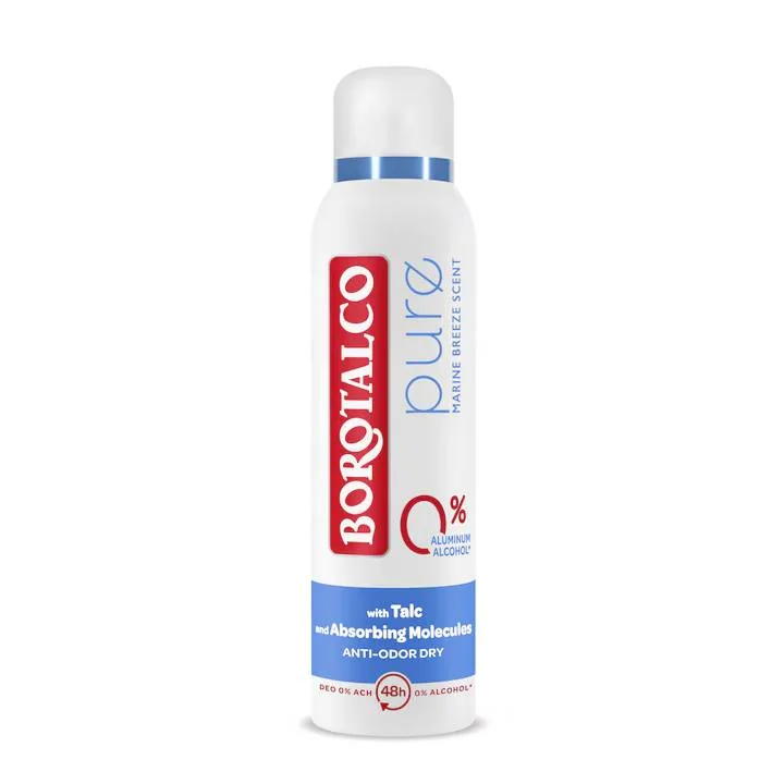 Deodorant Spray Pure Natural Freshness, 150ml, Borotalco