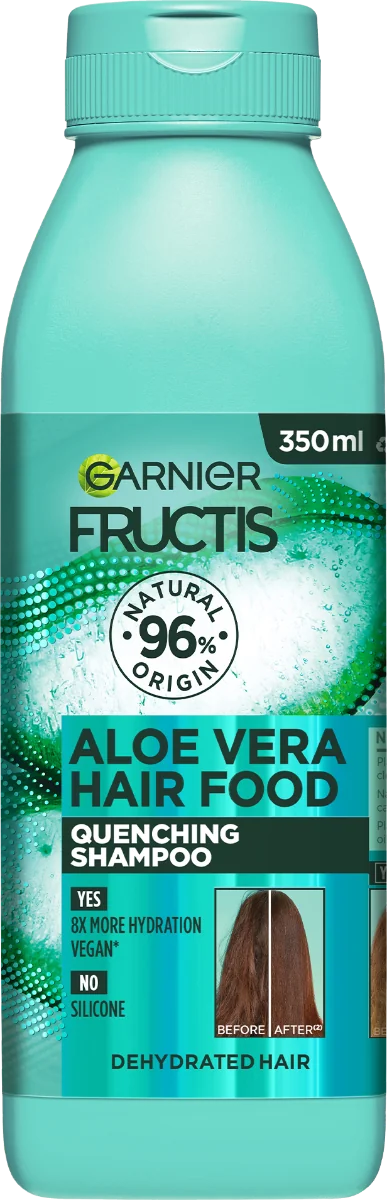 Sampon pentru parul deshidratat Hair Food Aloe Vera, 350ml, Fructis 